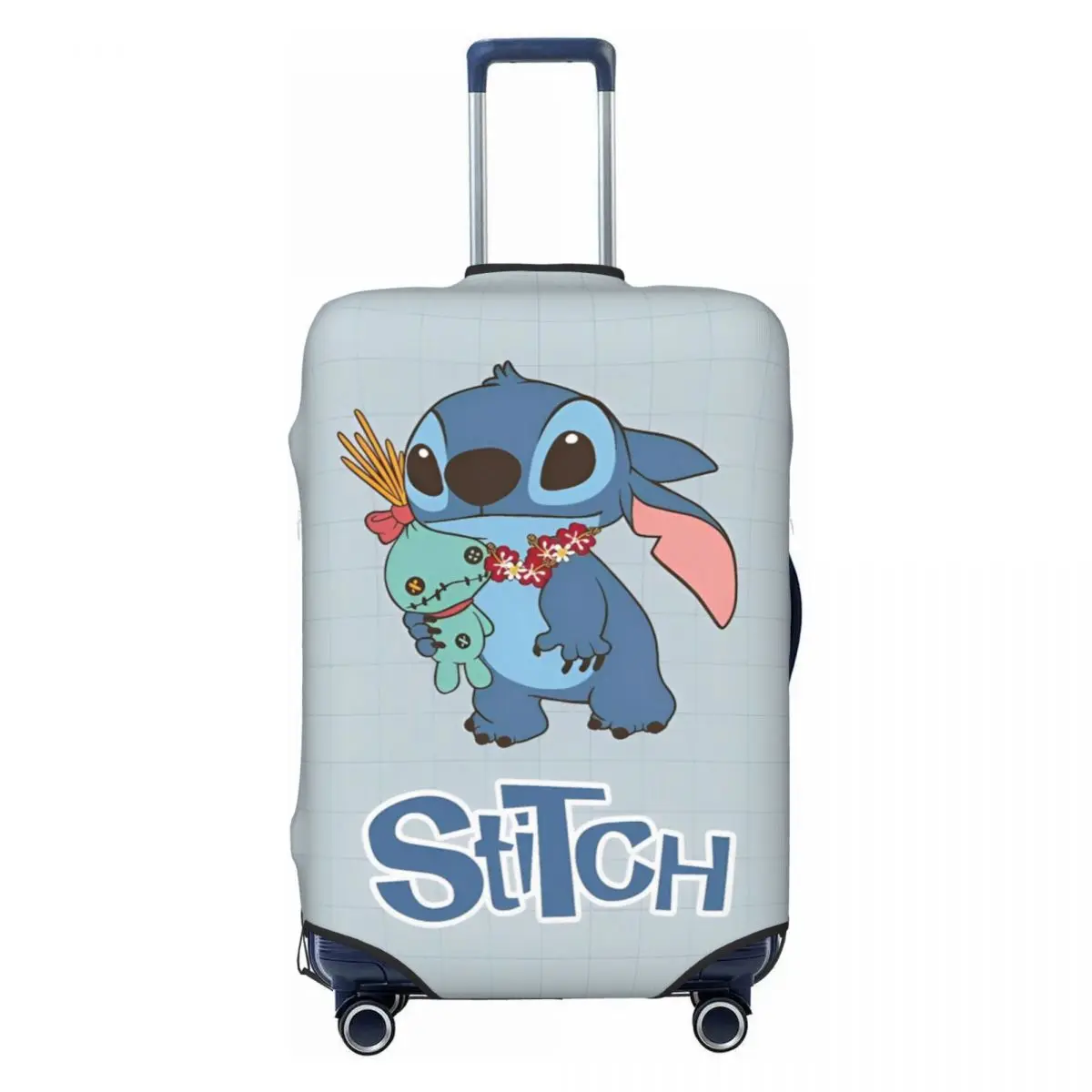 Anime Stitch Print Suitcase Cover Vacation Elastic Luggage Accesories Travel Protection
Anime Stitch Print Suitcase Cover Vacation Elastic Luggage Accesories Travel Protection