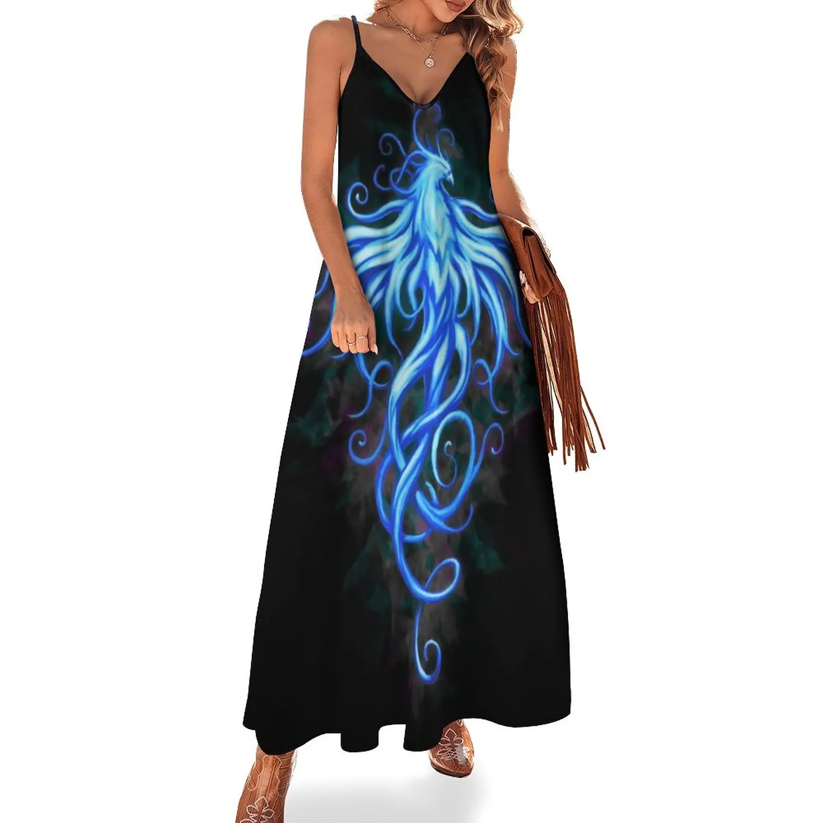 Royal Phoenix blue Sleeveless Dress Summer women's clothing dresses ladies 2025 summer Dress
Royal Phoenix blue Sleeveless Dress Summer women's clothing dresses ladies 2025 summer Dress