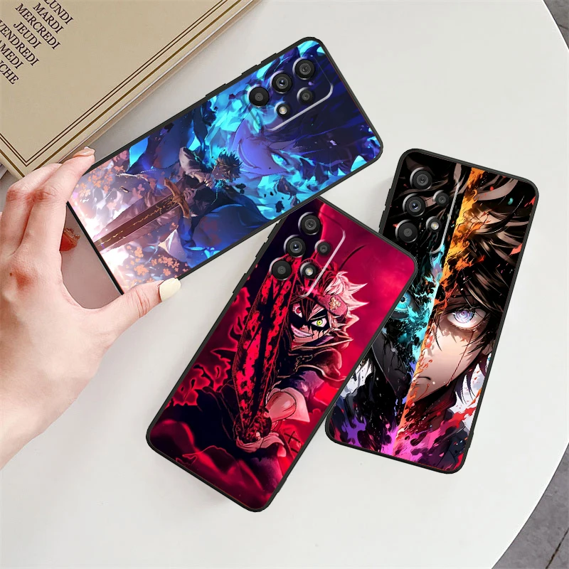 Black Clover Anime Movie Art For Samsung A53 A52 A33 A32 A51 A71 A21S A13 A73 A55 A22 A23 A35 A72 A54 A12 5G Black Back
Black Clover Anime Movie Art For Samsung A53 A52 A33 A32 A51 A71 A21S A13 A73 A55 A22 A23 A35 A72 A54 A12 5G Black Back