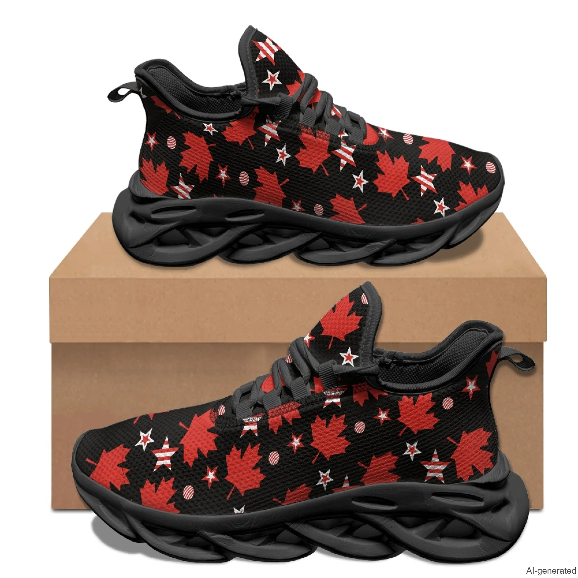 XIXIRIMIDO Max Soul Shoes Canadian Flag Print Running Shoes for Men Casual Fashion Women Snakers Walking Shoes 35-48
XIXIRIMIDO Max Soul Shoes Canadian Flag Print Running Shoes for Men Casual Fashion Women Snakers Walking Shoes 35-48
