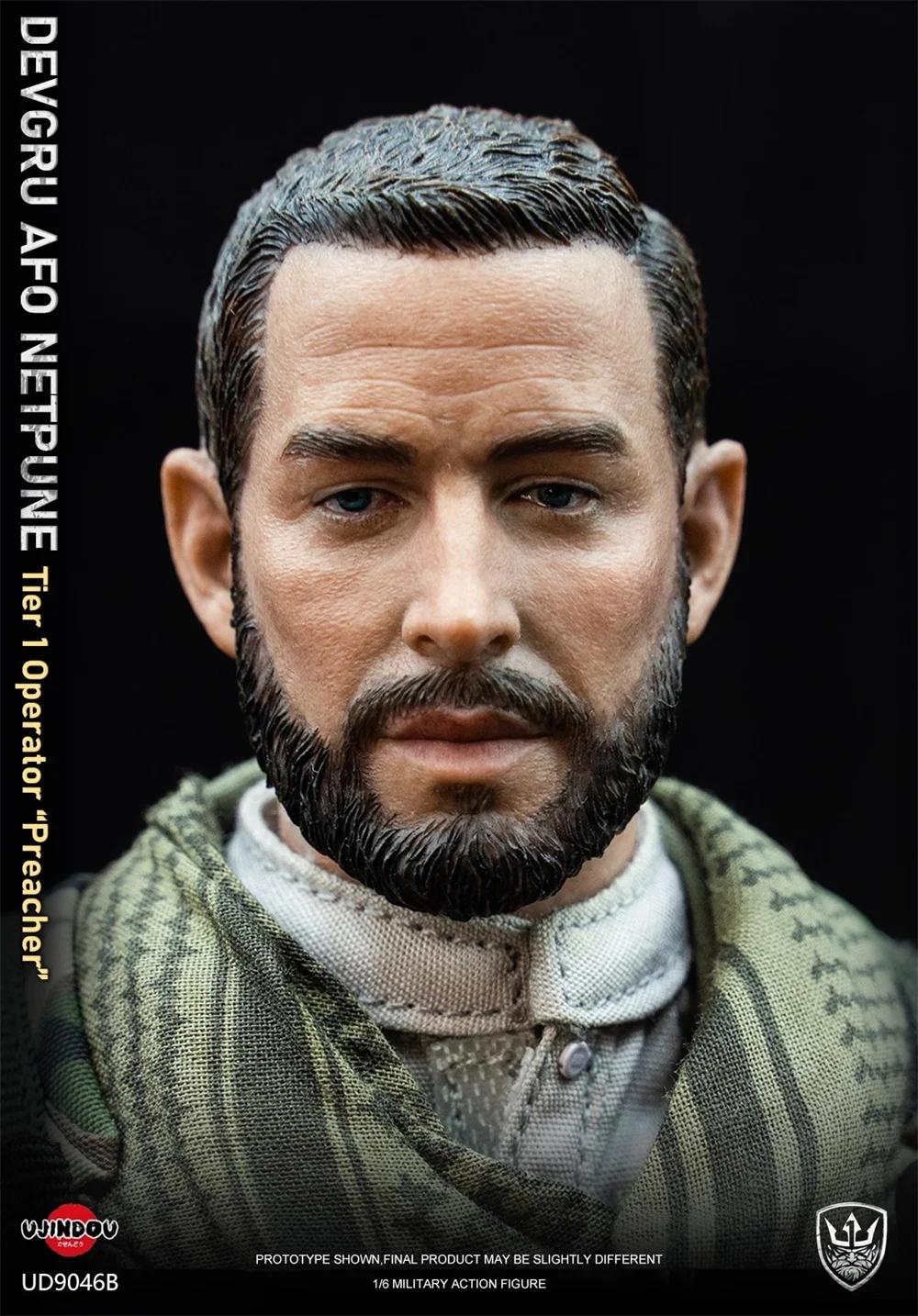 Hot Sales 1/6 UJINDOU UD9046B US. Soldier Doll Operation Unit Mission Male Head Sculpt Carving with Neck Connector Caps Scarf
Hot Sales 1/6 UJINDOU UD9046B US. Soldier Doll Operation Unit Mission Male Head Sculpt Carving with Neck Connector Caps Scarf