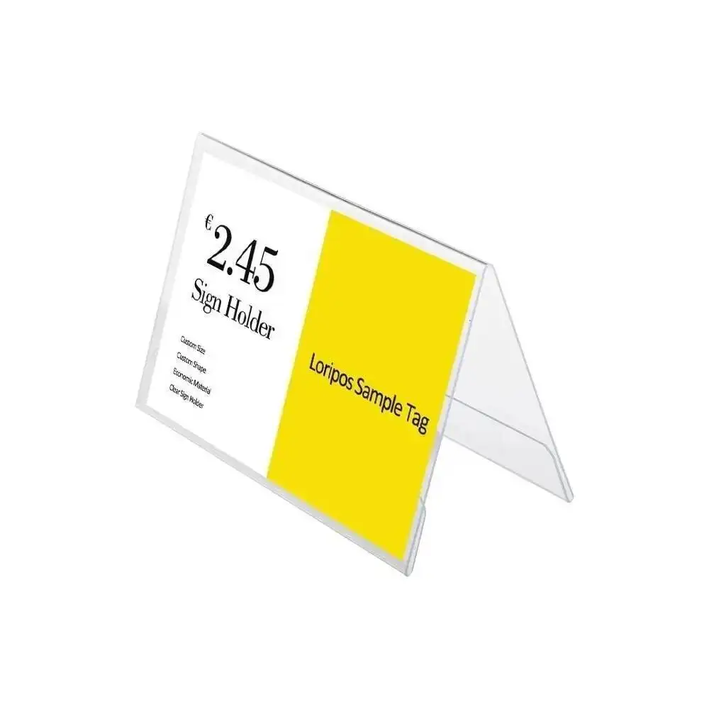 4PCS A4 V Shape Office Desktop Sign Display Price Name Business Card Label Nameplate Table Number Holder Stand
4PCS A4 V Shape Office Desktop Sign Display Price Name Business Card Label Nameplate Table Number Holder Stand
