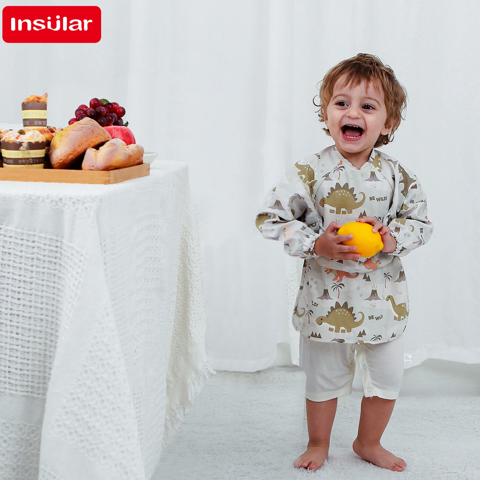New Baby's Waterproof Long Sleeve Apron with Pocket Toddler Burp Cloth Boys Girls Anti-dirty Art Smock Baby Stuff Denmark bib
New Baby's Waterproof Long Sleeve Apron with Pocket Toddler Burp Cloth Boys Girls Anti-dirty Art Smock Baby Stuff Denmark bib