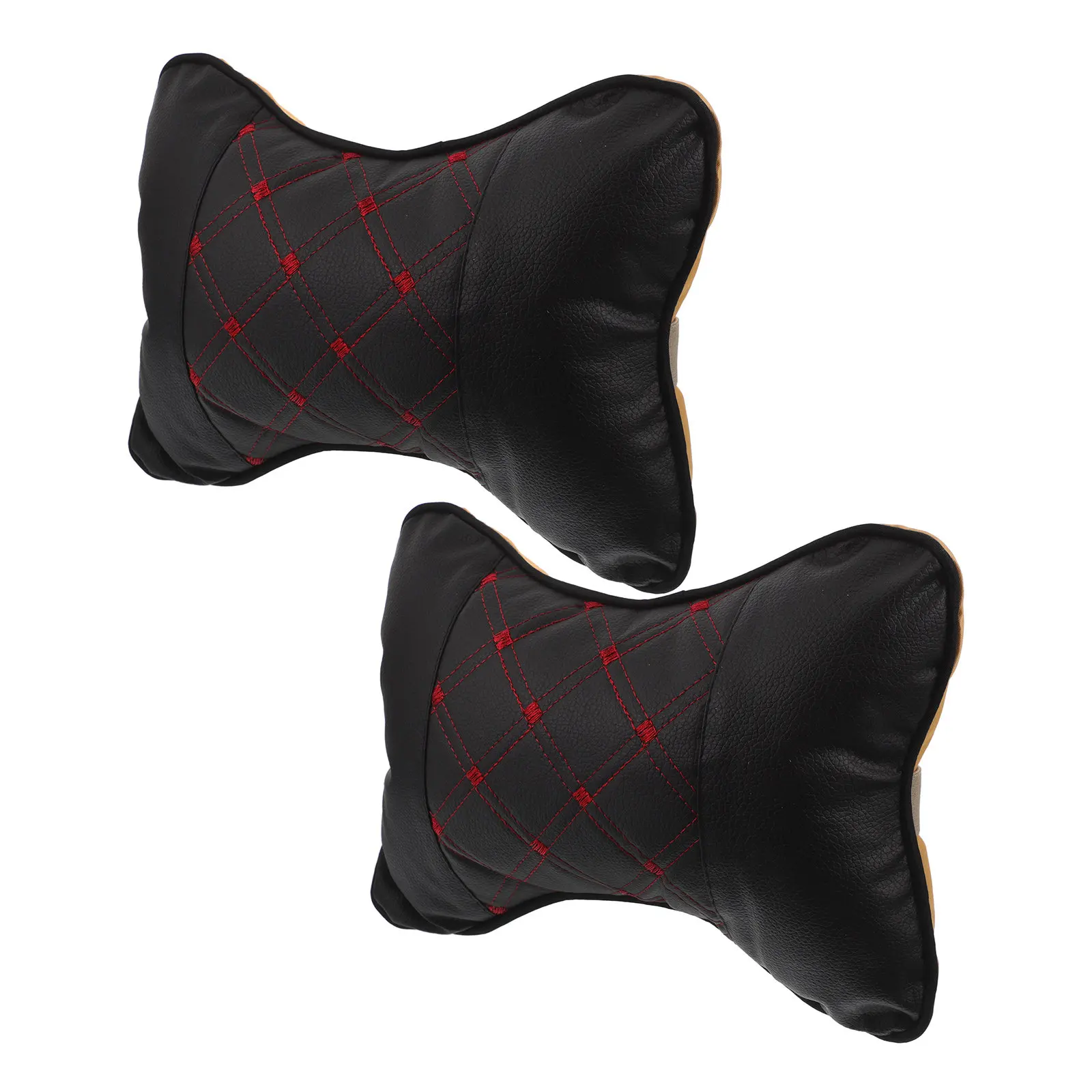 2Pcs Car Neck Pillow PU PP Cotton Headrest Pillow Comfortable Breathable Seat Cushion for Long Distance Travel
2Pcs Car Neck Pillow PU PP Cotton Headrest Pillow Comfortable Breathable Seat Cushion for Long Distance Travel