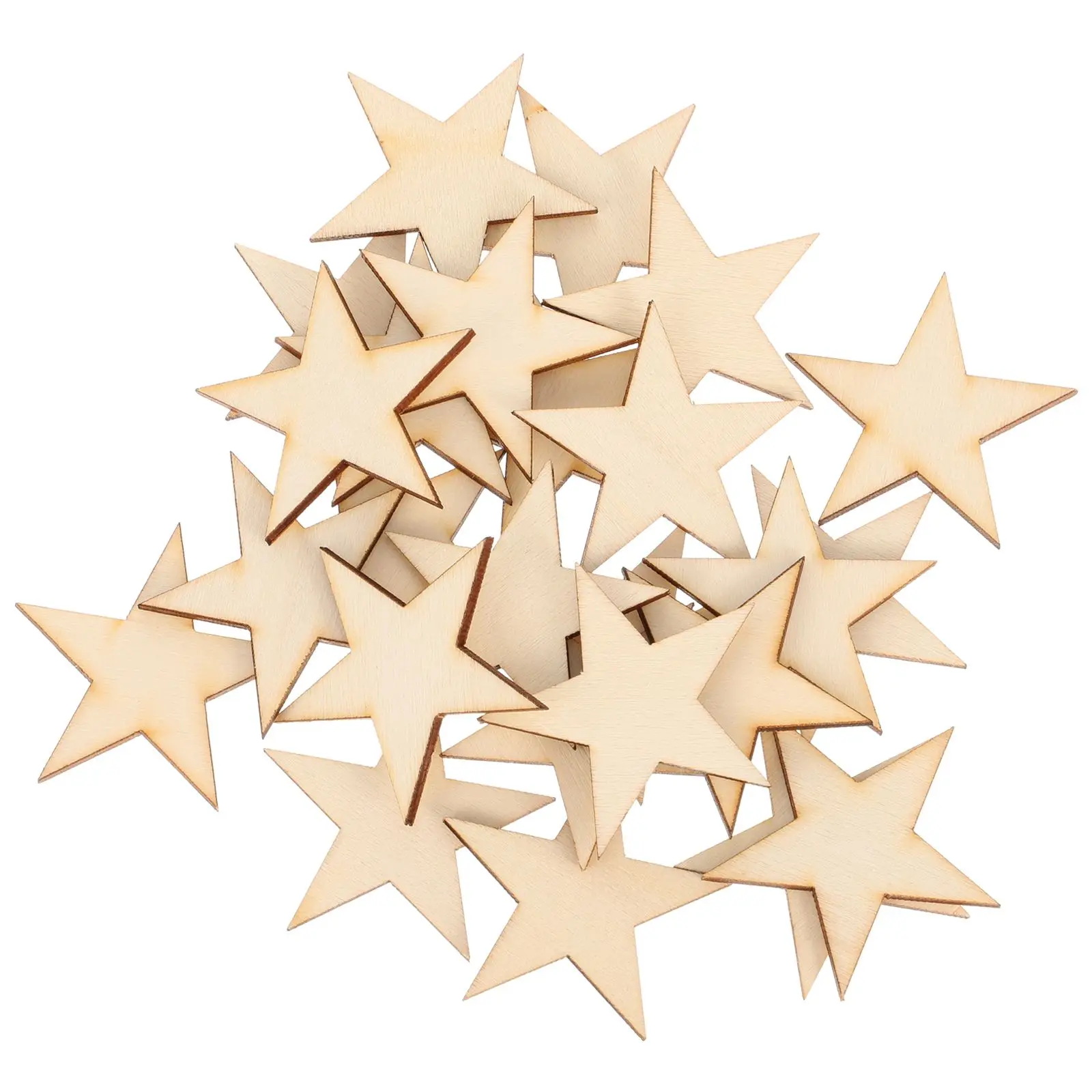50 Pcs Star Unfinished Wood Ornaments Chips for Crafts Unfinished Ornaments Smooth DIY Handcrafts Kids Party Sewing Supplies
50 Pcs Star Unfinished Wood Ornaments Chips for Crafts Unfinished Ornaments Smooth DIY Handcrafts Kids Party Sewing Supplies