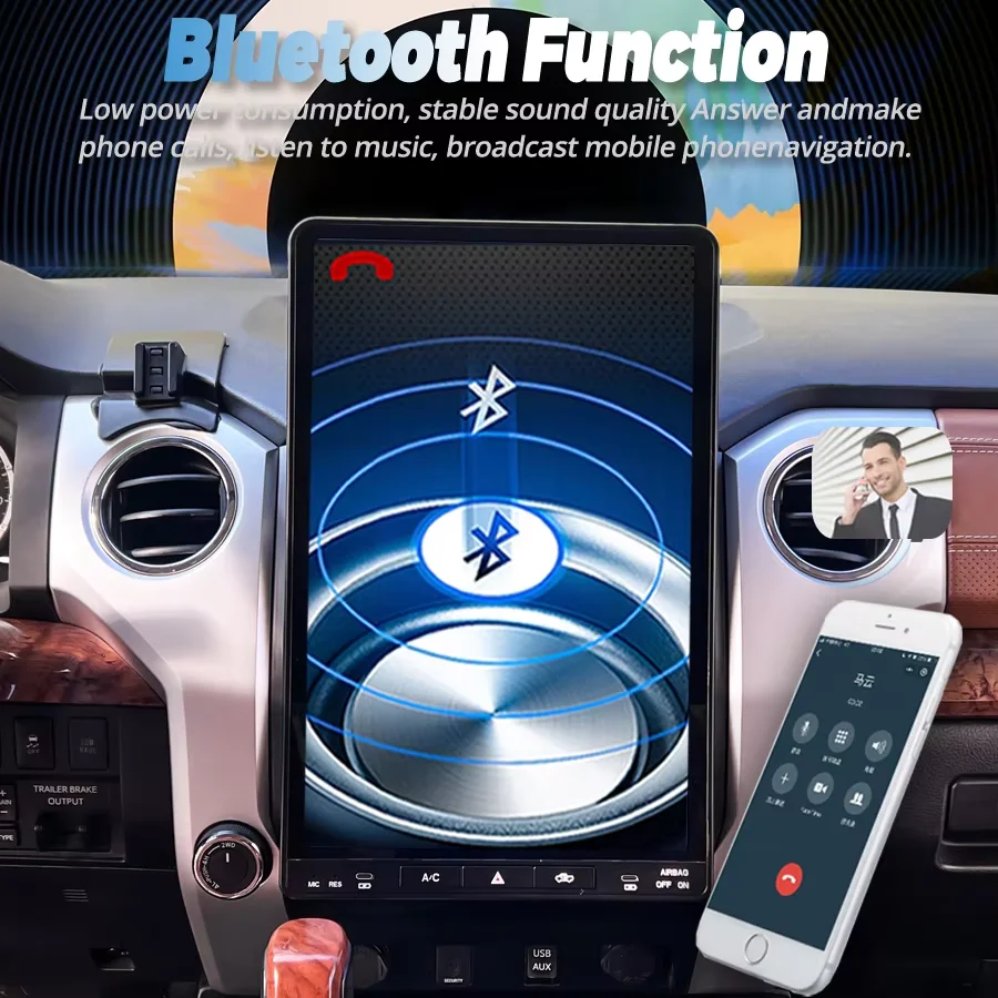 16.8" Screen For Toyota Tundra 2014-2020 Carplay Android Auto Stereo Multimedia Video Player GPS Navigation Car Radio Head Unit
16.8" Screen For Toyota Tundra 2014-2020 Carplay Android Auto Stereo Multimedia Video Player GPS Navigation Car Radio Head Unit