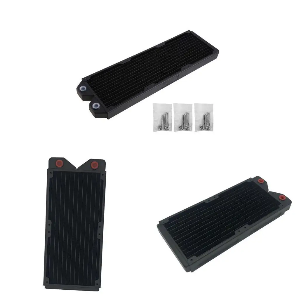 Многопортовый медный радиатор 120 мм 240 мм 360 мм для системы водяного охлаждения компьютера
Многопортовый медный радиатор 120 мм 240 мм 360 мм для системы водяного охлаждения компьютера