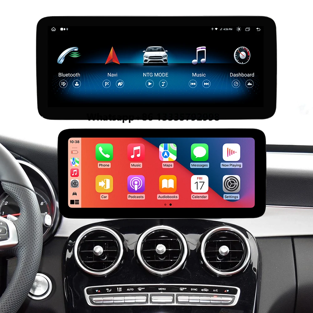 ZHL12.3" Android 13 Car Multimedia Radio Audio System Player for Mercedes Benz C Class W205 AMG C300 2015 - 2018 Carplay Screen
ZHL12.3" Android 13 Car Multimedia Radio Audio System Player for Mercedes Benz C Class W205 AMG C300 2015 - 2018 Carplay Screen