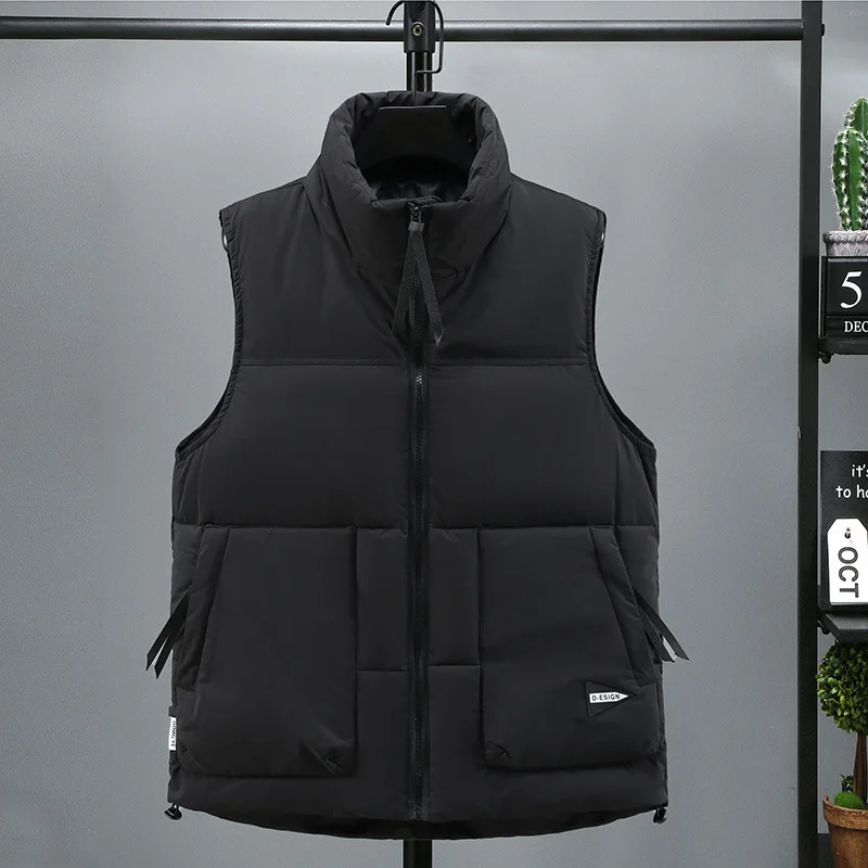 2025 New Fashion Men's Vest Solid Cotton Padded Autumn Warm Sleeveless Jacket Windproof Winter Men Clothing Waistcoat
2025 New Fashion Men's Vest Solid Cotton Padded Autumn Warm Sleeveless Jacket Windproof Winter Men Clothing Waistcoat