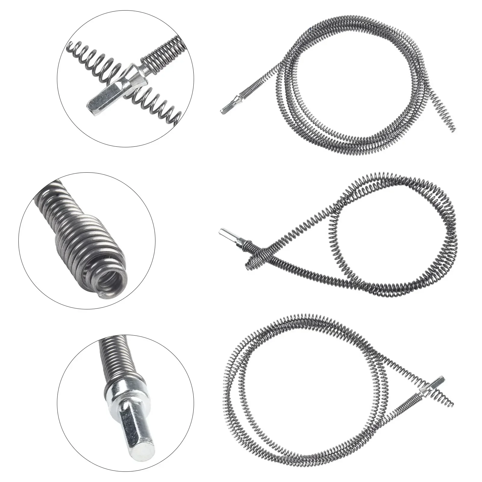 Professional Pipe Dredging Tool Spring Pipe Sewer Pipe Unblocker With Electric Drill Connector Bathroom Kitchen Drainer
Professional Pipe Dredging Tool Spring Pipe Sewer Pipe Unblocker With Electric Drill Connector Bathroom Kitchen Drainer