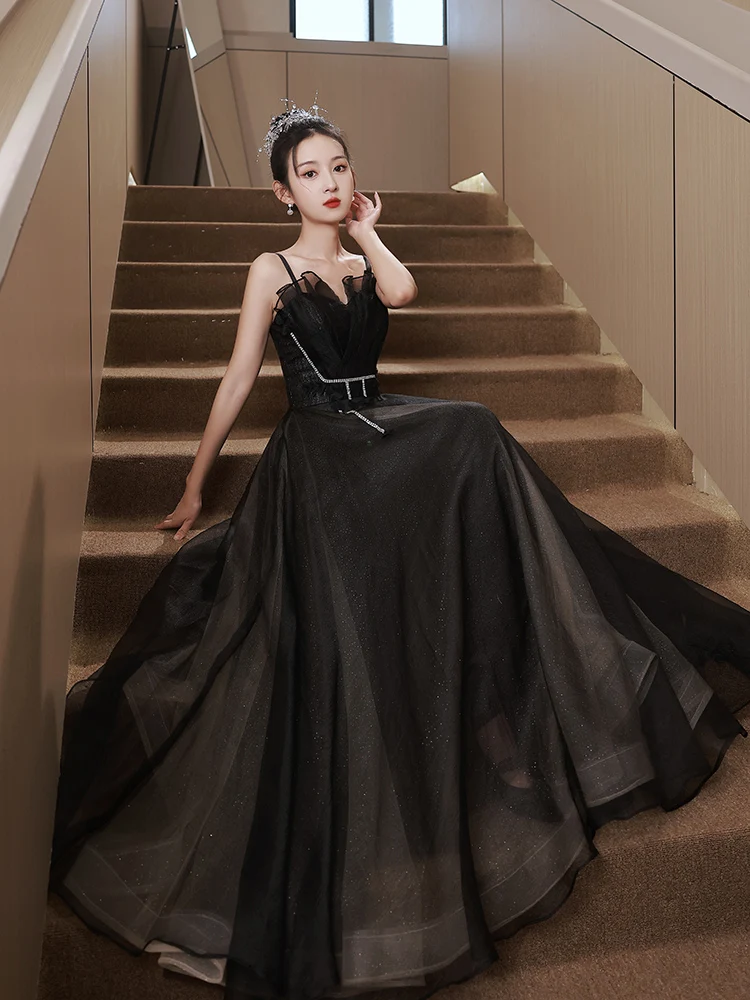 Simple Women's Shawl Slip Evening Dress 2023 Autumn New Sweetheart Collar Diamond Beaded Tassel Dresses Texture Female Gown
Simple Women's Shawl Slip Evening Dress 2023 Autumn New Sweetheart Collar Diamond Beaded Tassel Dresses Texture Female Gown