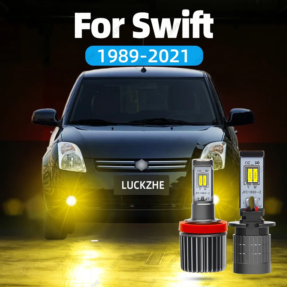 LED Front Fog Light Bulb For Suzuki Swift 1989-2018 2019 2020 2021 Accessories Dual Color LED Fog Light White Yellow Strobe
LED Front Fog Light Bulb For Suzuki Swift 1989-2018 2019 2020 2021 Accessories Dual Color LED Fog Light White Yellow Strobe