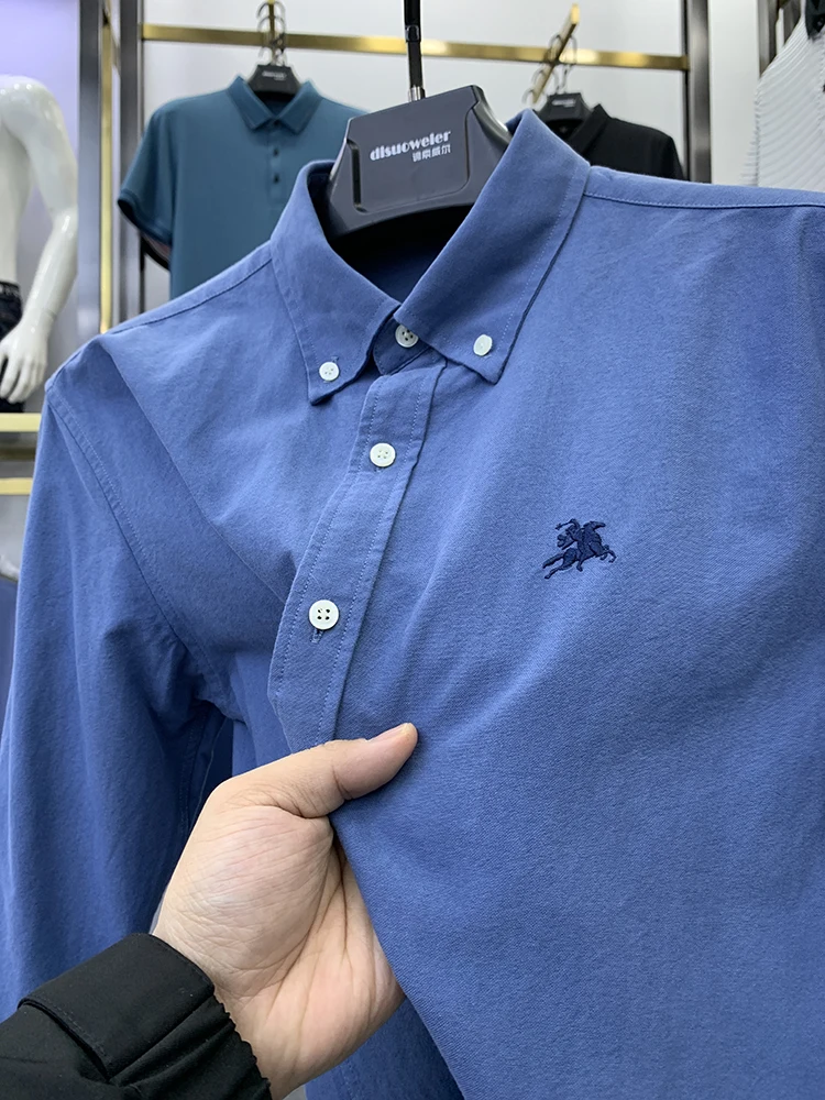 Ox Cloth Men's Long Sve irt Pure Cotton Spring Autumn Casual Faion Urban Sle Breathable Stand Fit Busin Ca...
Ox Cloth Men's Long Sve irt Pure Cotton Spring Autumn Casual Faion Urban Sle Breathable Stand Fit Busin Ca...