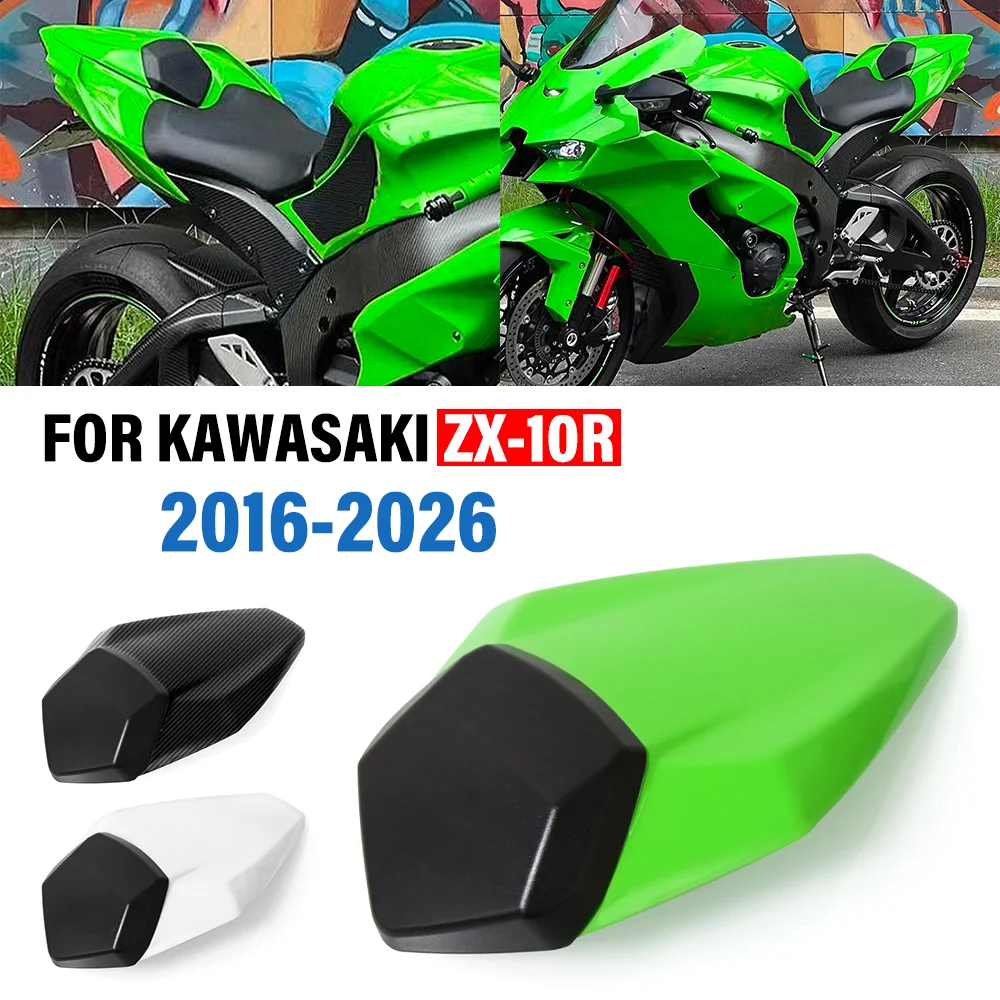 Motorcycle Pillion Rear Seat Cowl FOR KAWASAKI ZX-10R ZX 10R ZX10R 2016-2026 Passenger Seating Rear Fairing Cover Accessories
Motorcycle Pillion Rear Seat Cowl FOR KAWASAKI ZX-10R ZX 10R ZX10R 2016-2026 Passenger Seating Rear Fairing Cover Accessories