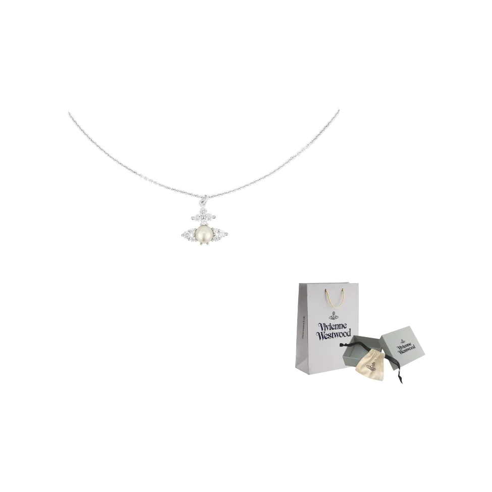 Vivienne Westwood Embellished Chained Necklace 630203EP-02P373
Vivienne Westwood Embellished Chained Necklace 630203EP-02P373