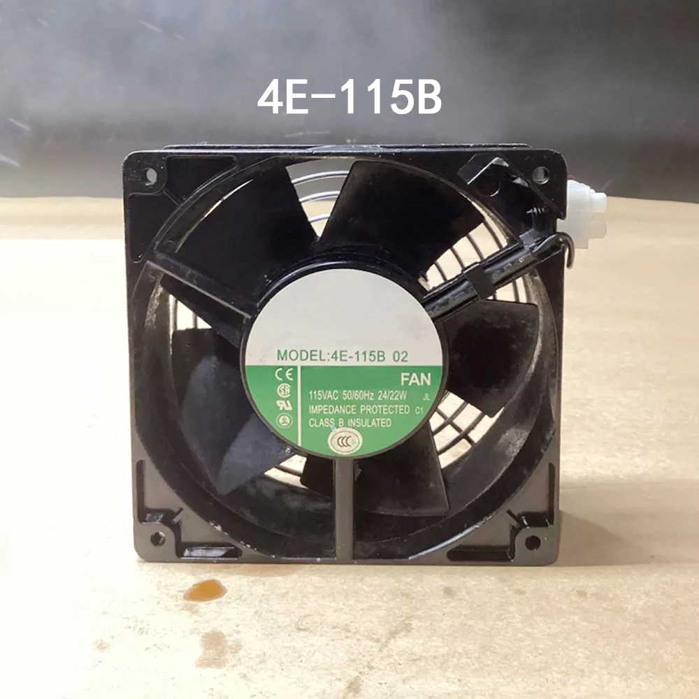 Герметичный осевой поток 4E-115B 02 115 В переменного тока 120*120*38 мм 24 Вт/22 Вт охлаждающий вентилятор для шкафа 
Герметичный осевой поток 4E-115B 02 115 В переменного тока 120*120*38 мм 24 Вт/22 Вт охлаждающий вентилятор для шкафа