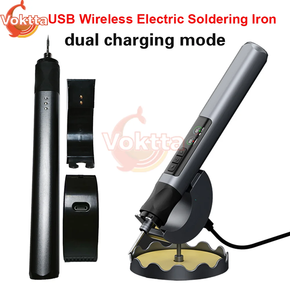 USB беспроводной электрический паяльник с регулируемой температурой нагреватель паяльная станция сварочный инструмент 1900 мАч паяльная ручка
USB беспроводной электрический паяльник с регулируемой температурой нагреватель паяльная станция сварочный инструмент 1900 мАч паяльная ручка