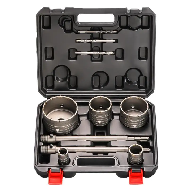 60mm Dry Drill Wall Hole Opener - Concrete Brick Wall Electric Hammer Round Head Core Drill Opener Kit
60mm Dry Drill Wall Hole Opener - Concrete Brick Wall Electric Hammer Round Head Core Drill Opener Kit