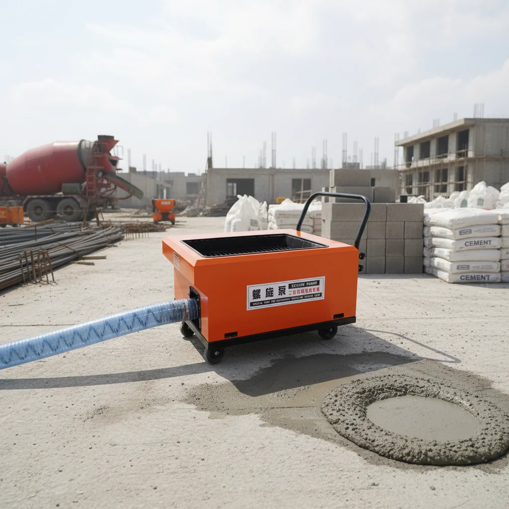 Portable Electric Concrete Cement Transfer Screw Pump Construction Machinery Light Weight Mortar Secondary Structure On Sale
Portable Electric Concrete Cement Transfer Screw Pump Construction Machinery Light Weight Mortar Secondary Structure On Sale