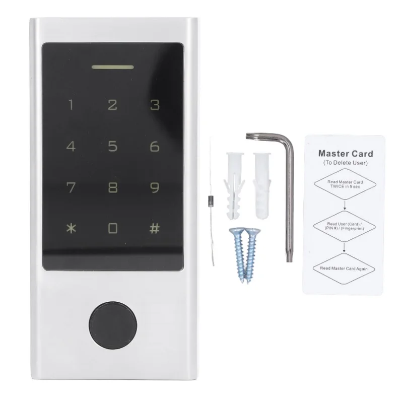 Fingerprint Access Control System For Tuya Bluetooth Card Swiping Touch Key Outdoor Door Security Lock 125KHz 13.56MHz
Fingerprint Access Control System For Tuya Bluetooth Card Swiping Touch Key Outdoor Door Security Lock 125KHz 13.56MHz