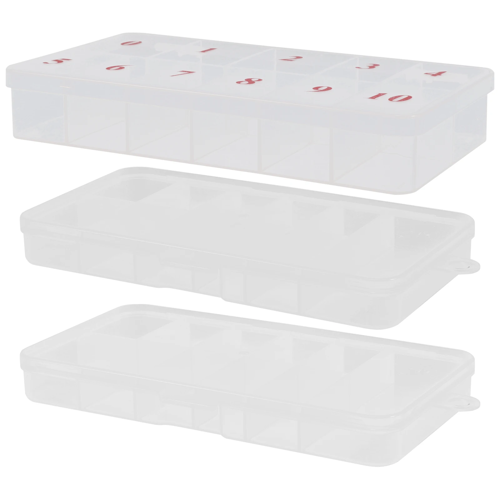 3 Pcs Nail Storage Box Plastic Manicure Organizer Tool Nails Boxes Case Supplies Container
3 Pcs Nail Storage Box Plastic Manicure Organizer Tool Nails Boxes Case Supplies Container