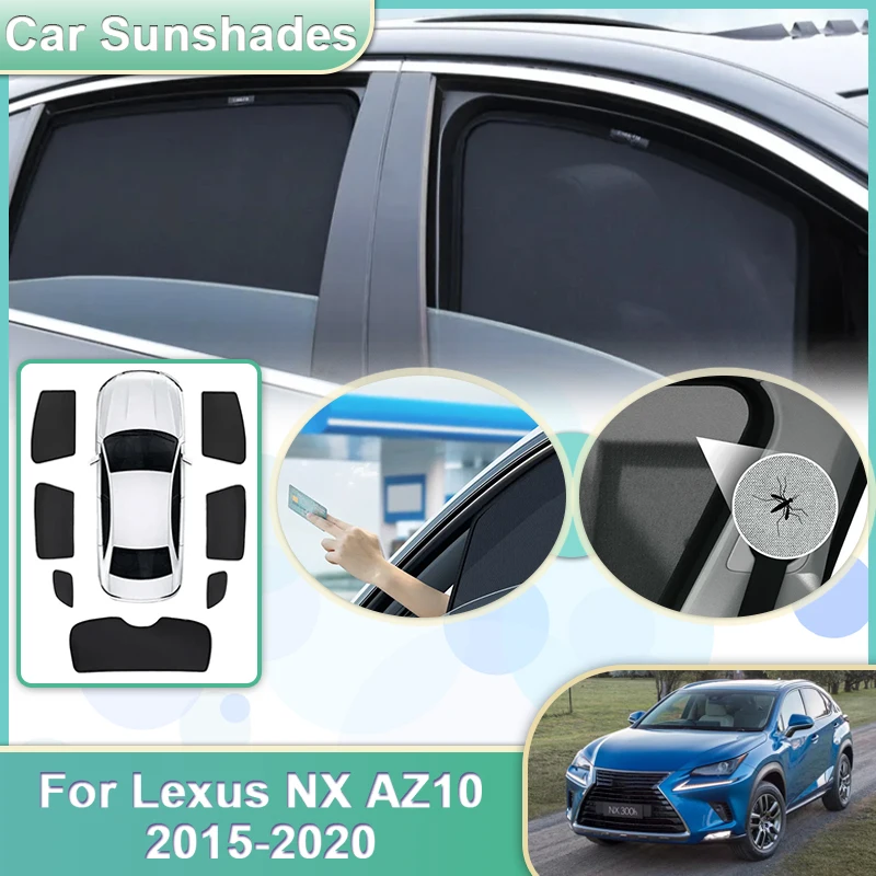 Car Mesh Sun Shade For Lexus NX 200t F Sport 200T 300 300H 200 2020-2015 Magnetic Visor Sunshade Windshield Side Window Cover
Car Mesh Sun Shade For Lexus NX 200t F Sport 200T 300 300H 200 2020-2015 Magnetic Visor Sunshade Windshield Side Window Cover