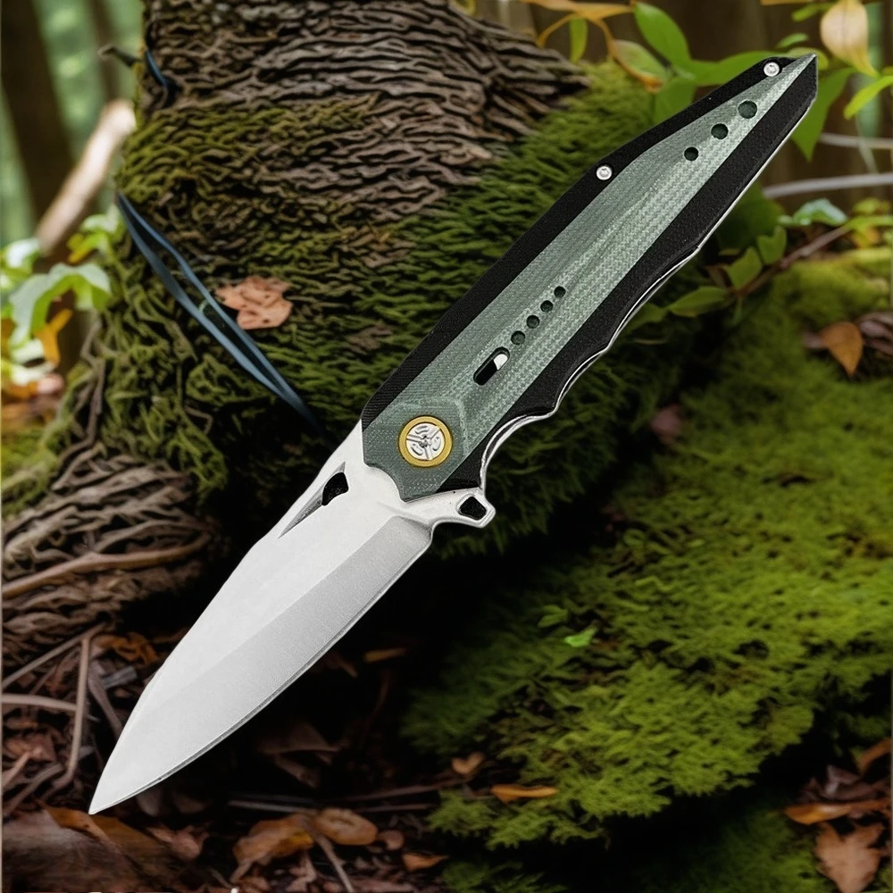 Высококачественный уличный тактический складной нож 8Cr13MoV, лезвие с ручкой G10, ножи для поиска джунглей, охоты и кемпинга
Высококачественный уличный тактический складной нож 8Cr13MoV, лезвие с ручкой G10, ножи для поиска джунглей, охоты и кемпинга