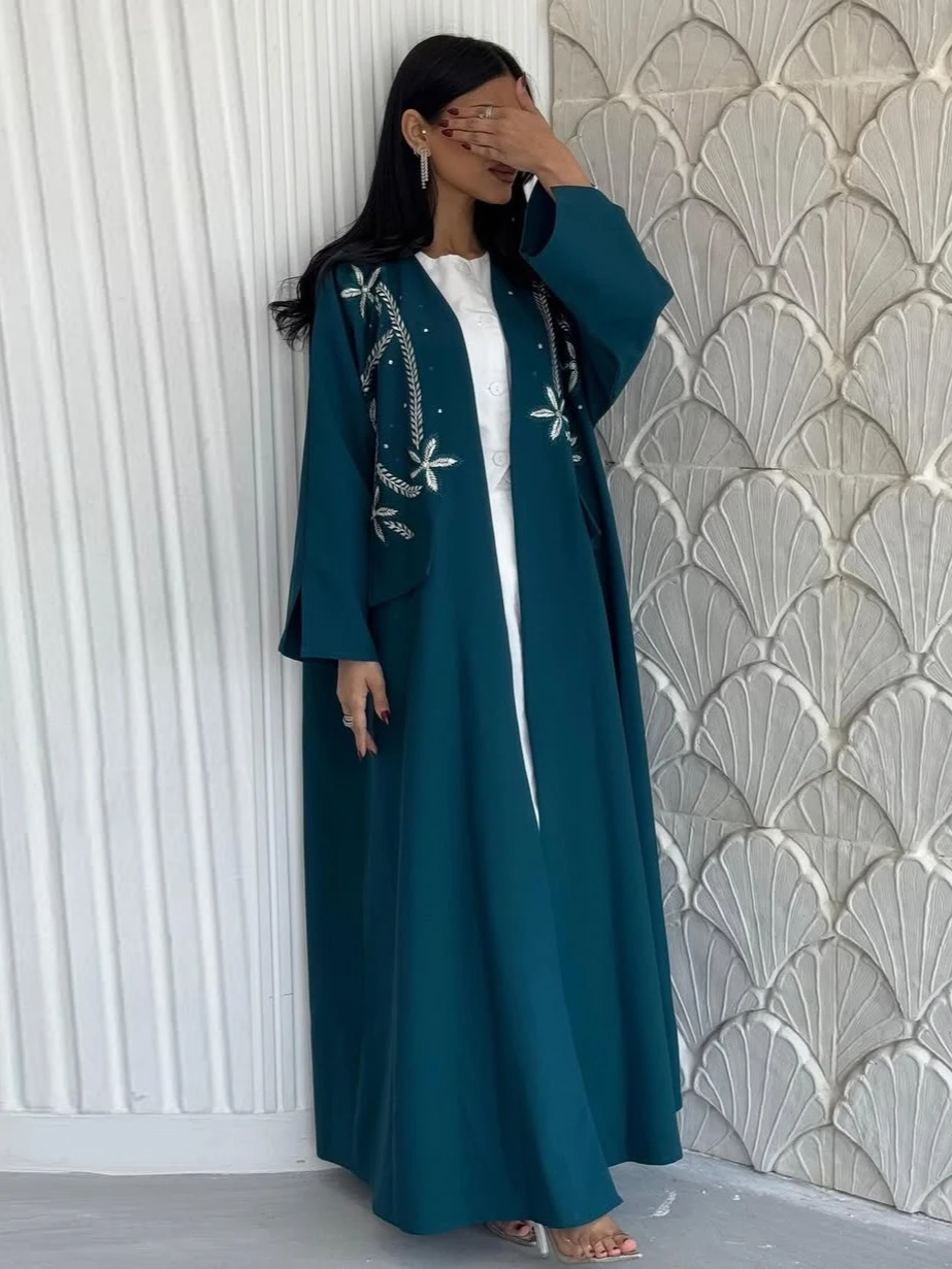 Ид женское платье мусульманская Абая с вышивкой Дубай Vestidos Largos вечерние кафтан Джалабия Рамадан Абая Кафтан арабский длинный халат 2025
Ид женское платье мусульманская Абая с вышивкой Дубай Vestidos Largos вечерние кафтан Джалабия Рамадан Абая Кафтан арабский длинный халат 2025