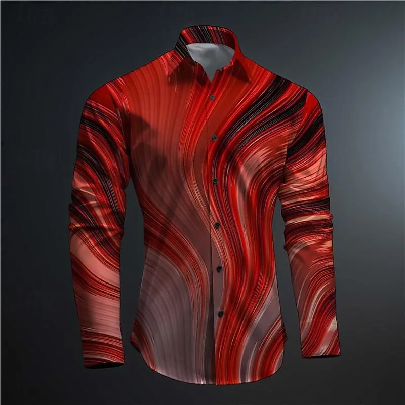 Fashion Men Long Sleeve Shirt Creative Design Daily Vivid Print Male Shirt Fit Daily Travel Leisure Daily Occasion Daily Outfits
Fashion Men Long Sleeve Shirt Creative Design Daily Vivid Print Male Shirt Fit Daily Travel Leisure Daily Occasion Daily Outfits