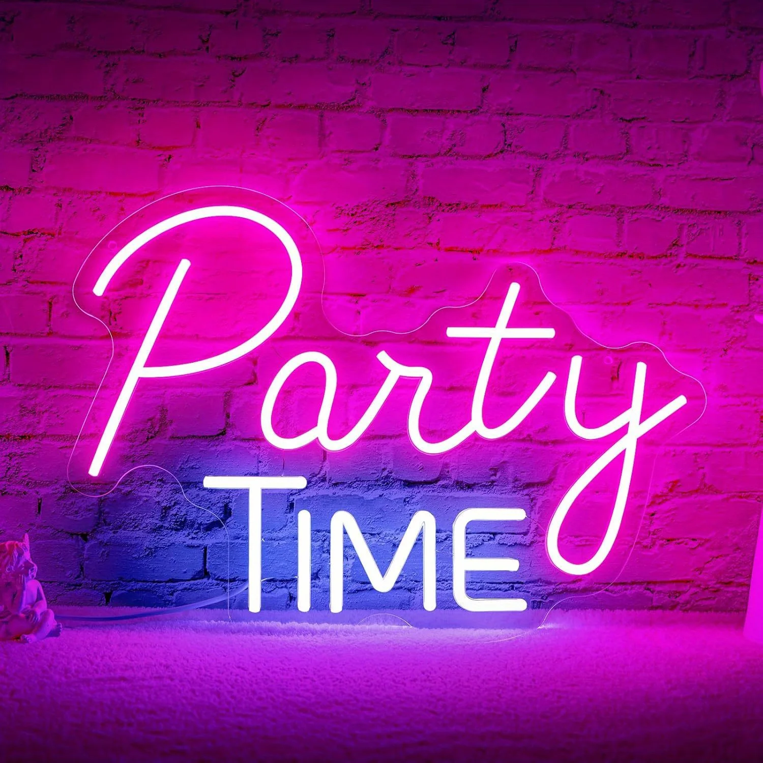 Let's Party Neon Sign, Dimmable Pink Neon Sign, Neon Sign for Birthdays, Girls Night Out, Weddings and Bachelorette Parties.
Let's Party Neon Sign, Dimmable Pink Neon Sign, Neon Sign for Birthdays, Girls Night Out, Weddings and Bachelorette Parties.
