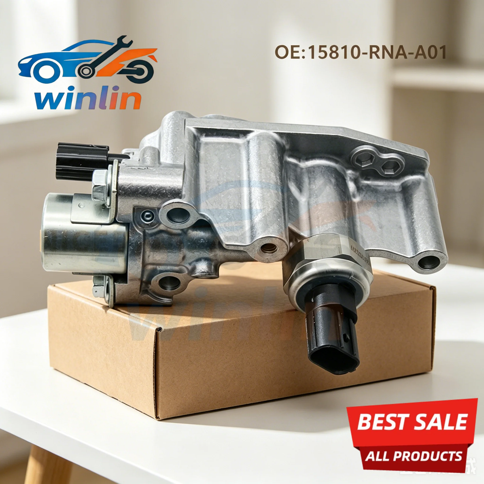 OEM 15810-RNA-A01 VTEC Solenoid Spool Valve Assembly For Honda CRV RE1/2 2006-2011 Engine Oil Control Valve
OEM 15810-RNA-A01 VTEC Solenoid Spool Valve Assembly For Honda CRV RE1/2 2006-2011 Engine Oil Control Valve
