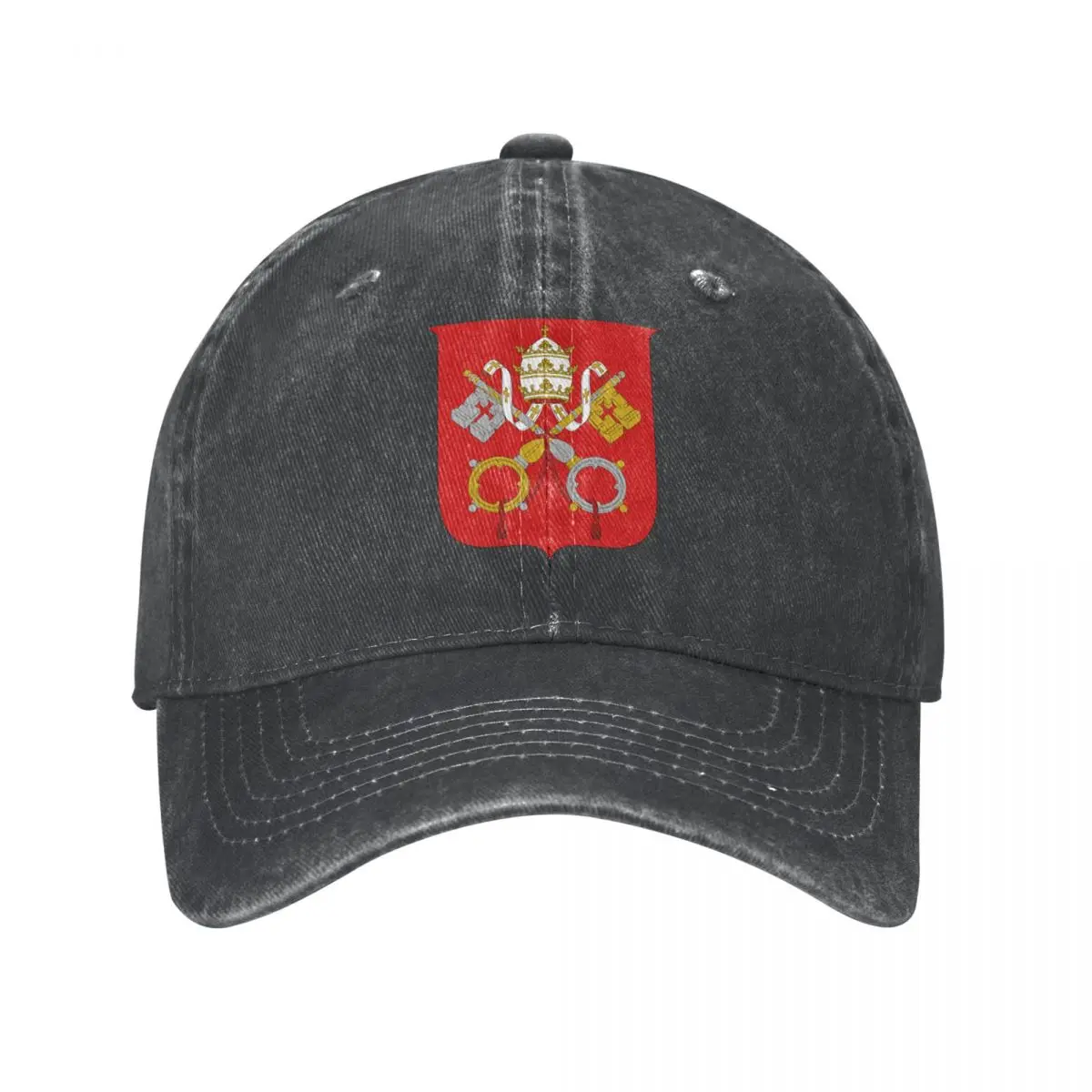 Men Baseball Cap Vatican City Emblem Charcoal Washed Denim Classic Vintage Cotton Dad Trucker Hat Unisex Adult
Men Baseball Cap Vatican City Emblem Charcoal Washed Denim Classic Vintage Cotton Dad Trucker Hat Unisex Adult
