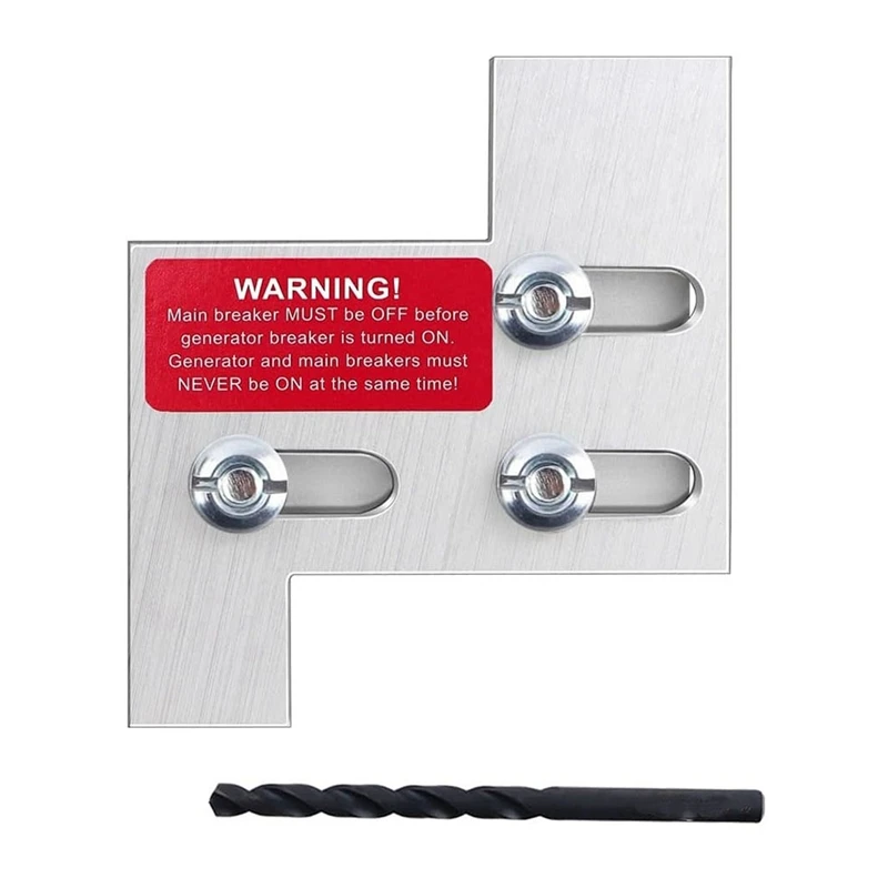 Generator Interlock Kit For 150 Or 200 Amp Panels. 1 1/4Inch Spacing Between Main And Branch Breakers Durable Easy To Use
Generator Interlock Kit For 150 Or 200 Amp Panels. 1 1/4Inch Spacing Between Main And Branch Breakers Durable Easy To Use