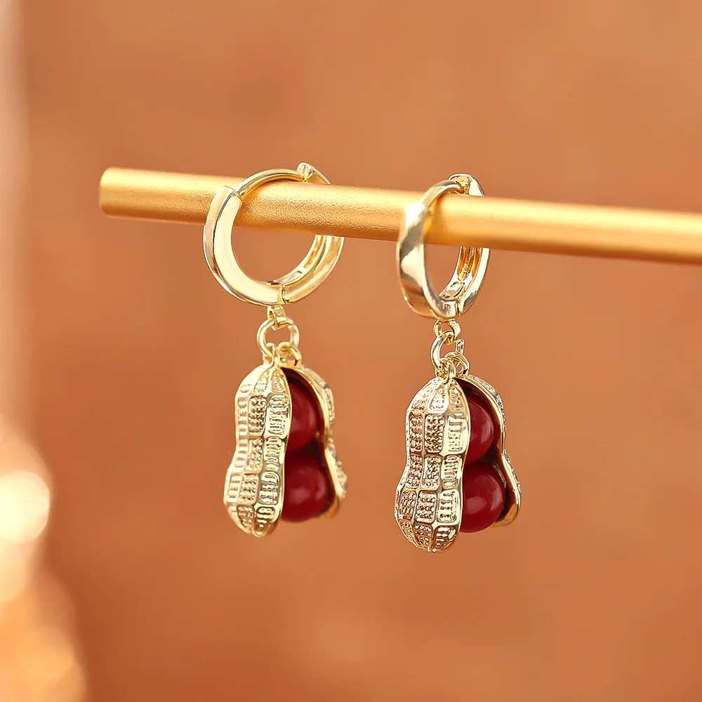 Fashionable and Exquisite Peanut Red Pearl Earrings, Small and Temperamental Earrings, Commuting and Versatile Earrings
Fashionable and Exquisite Peanut Red Pearl Earrings, Small and Temperamental Earrings, Commuting and Versatile Earrings