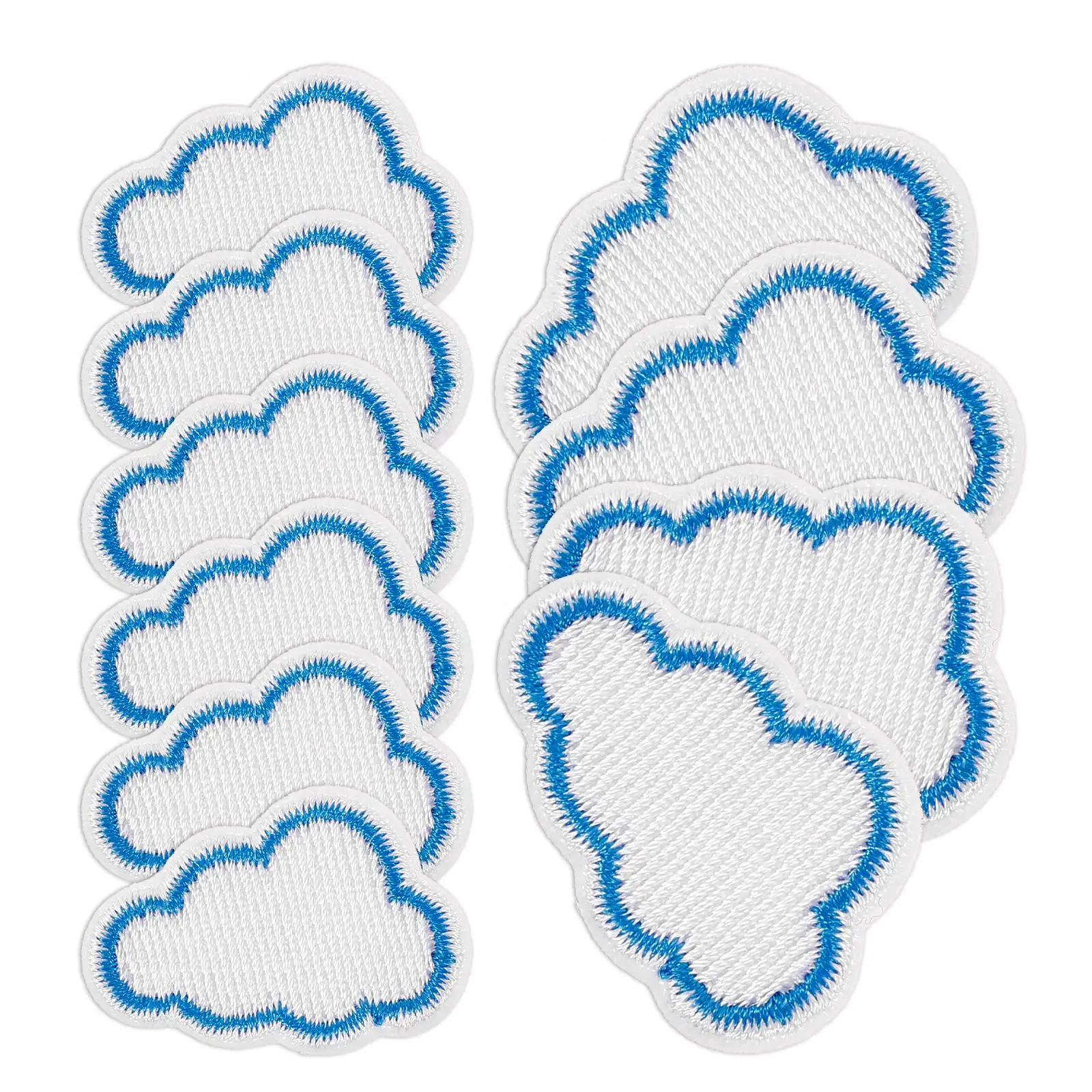 10pcs Embroidery Patches Cloud Stickers Small Hat Delicate Clothes Banner Replaceable Coat Multi Decorative Iron Patches Cartoon
10pcs Embroidery Patches Cloud Stickers Small Hat Delicate Clothes Banner Replaceable Coat Multi Decorative Iron Patches Cartoon