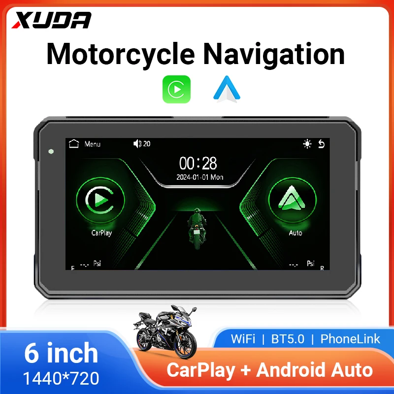 6-дюймовый впускной мотоцикл портативный навигационный GPS беспроводной Carplay Android Auto IP67 водонепроницаемый мотоциклетный сенсорный экран
6-дюймовый впускной мотоцикл портативный навигационный GPS беспроводной Carplay Android Auto IP67 водонепроницаемый мотоциклетный сенсорный экран