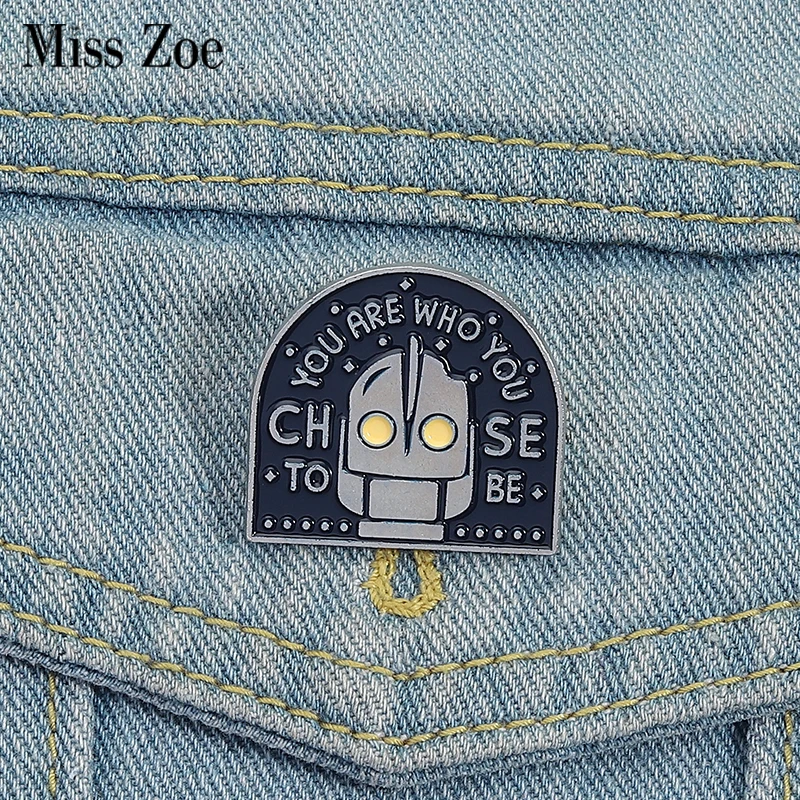 Punk Cartoon Robot Enamel Brooch Creative Letter Lapel Pin Badge Backpack Clothing Jewelry Gift for Kids Friends
Punk Cartoon Robot Enamel Brooch Creative Letter Lapel Pin Badge Backpack Clothing Jewelry Gift for Kids Friends