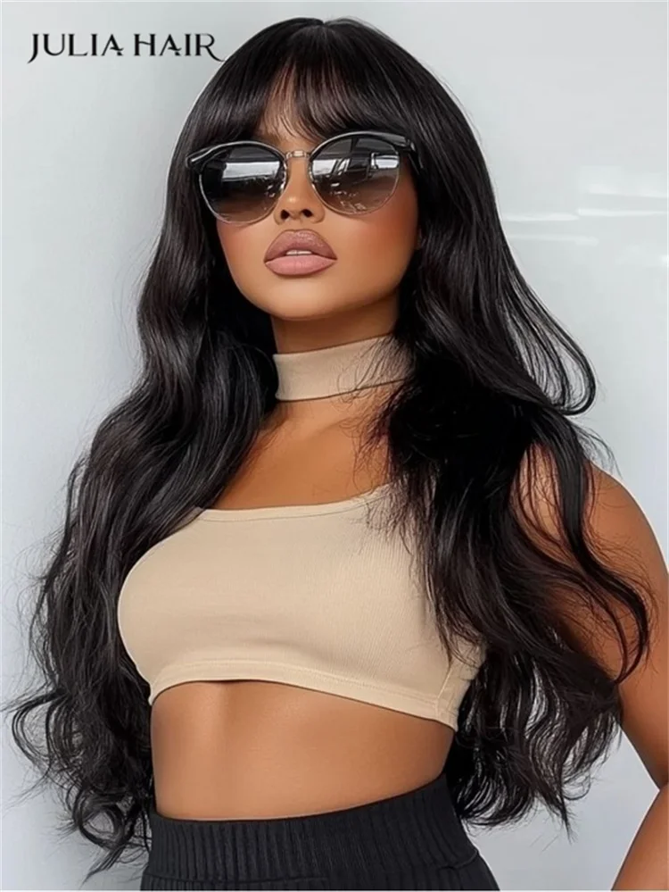 Julia Hair Bangs Loose Wave Glueless Human Hair Wig Pre Cut HD Lace 7x5 Bye Bye Knots Glueless Wig Human Hair Ready to Wear
Julia Hair Bangs Loose Wave Glueless Human Hair Wig Pre Cut HD Lace 7x5 Bye Bye Knots Glueless Wig Human Hair Ready to Wear