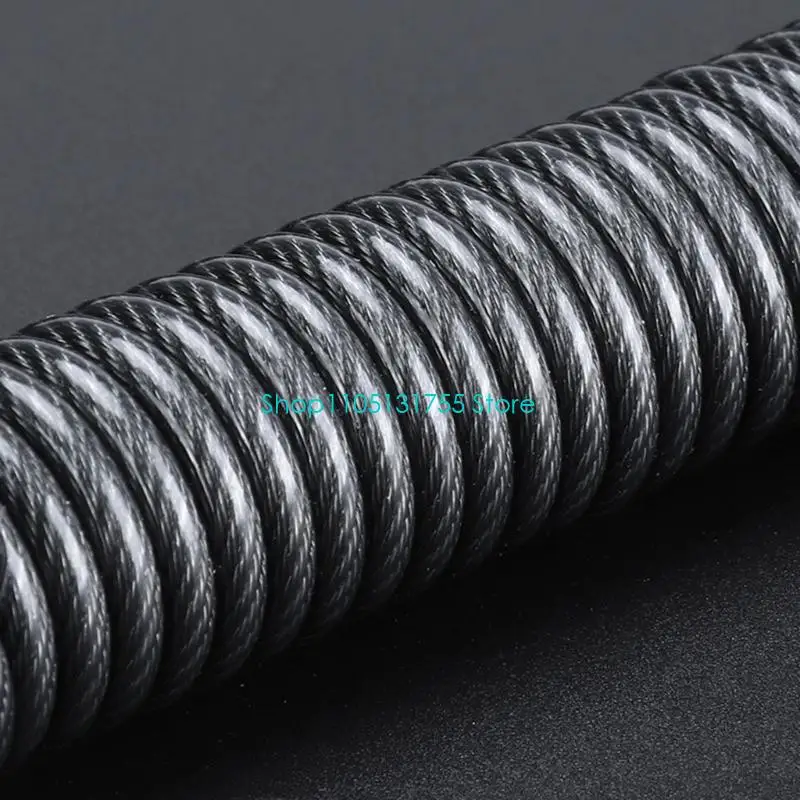 K0EF 4-Digit Combination Lock Steel Cable Chain Bike Anti-Theft Chain Helmets Lock
K0EF 4-Digit Combination Lock Steel Cable Chain Bike Anti-Theft Chain Helmets Lock