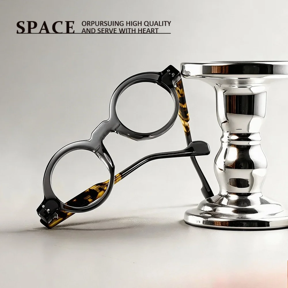 New Retro Small Round Acetate Frame Punk Luxury Unisex Eyeglasses Personalized Daily Commute Plain Face Optical Glasses Frame
New Retro Small Round Acetate Frame Punk Luxury Unisex Eyeglasses Personalized Daily Commute Plain Face Optical Glasses Frame