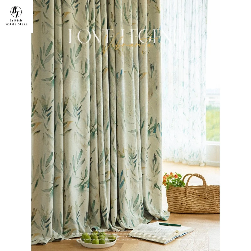 Vintage Curtains Country Rustic Style Floral Cotton Linen Blackout Bedroom Decor White Tulle Customiz Curtains for Living Room
Vintage Curtains Country Rustic Style Floral Cotton Linen Blackout Bedroom Decor White Tulle Customiz Curtains for Living Room