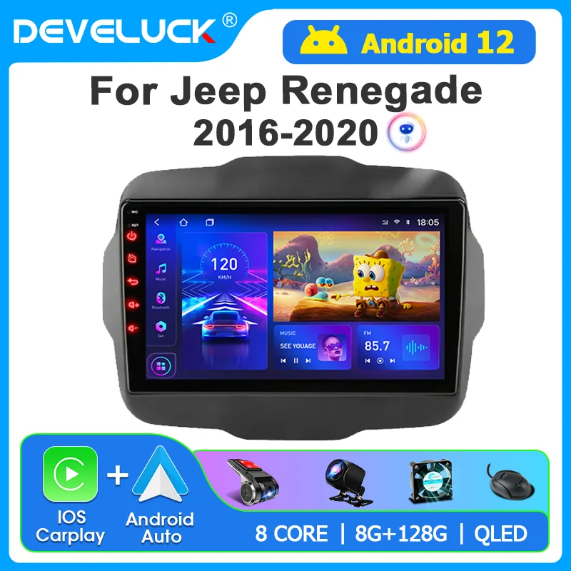 2 Din Android 12 Car Radio Multimedia Video Player For Jeep Renegade 2016 2017 2018 2019 2020 GPS 4G WIFI Carplay Auto Stereo
2 Din Android 12 Car Radio Multimedia Video Player For Jeep Renegade 2016 2017 2018 2019 2020 GPS 4G WIFI Carplay Auto Stereo