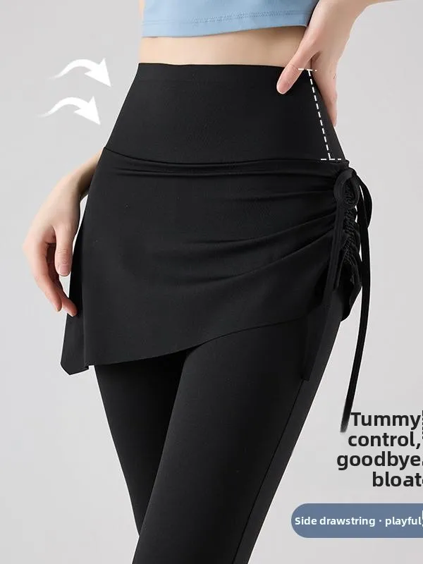 Брюки для йоги с высокой талией, женские повседневные длинные брюки с завязками, искусственные двухсекционные спортивные брюки для отдыха
Брюки для йоги с высокой талией, женские повседневные длинные брюки с завязками, искусственные двухсекционные спортивные брюки для отдыха