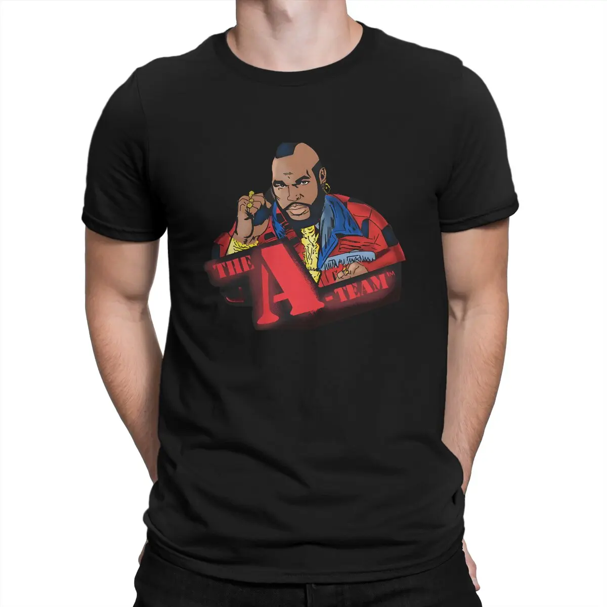 The A-Team Newest TShirt for Men Mr. T The A-Team Round Neck Pure Cotton T Shirt Hip Hop Gift Clothes Streetwear
The A-Team Newest TShirt for Men Mr. T The A-Team Round Neck Pure Cotton T Shirt Hip Hop Gift Clothes Streetwear