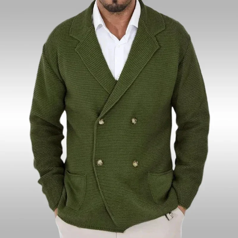 Cardigan For Men Peaked Lapel Sweater Coat Men Knit Cardigan Sweater Business Casual Style Lightweight Spring Autumn Coat 2025
Cardigan For Men Peaked Lapel Sweater Coat Men Knit Cardigan Sweater Business Casual Style Lightweight Spring Autumn Coat 2025