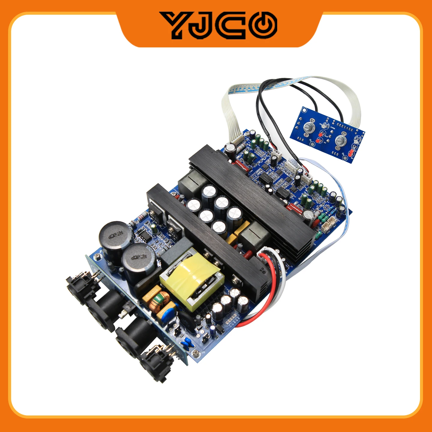 YJCO IRS2092 Class D Amplifier Board Dual-Channel Digital High-Power HIFI Audiophile 500W+500W Super LM3886 for Audio Projects
YJCO IRS2092 Class D Amplifier Board Dual-Channel Digital High-Power HIFI Audiophile 500W+500W Super LM3886 for Audio Projects