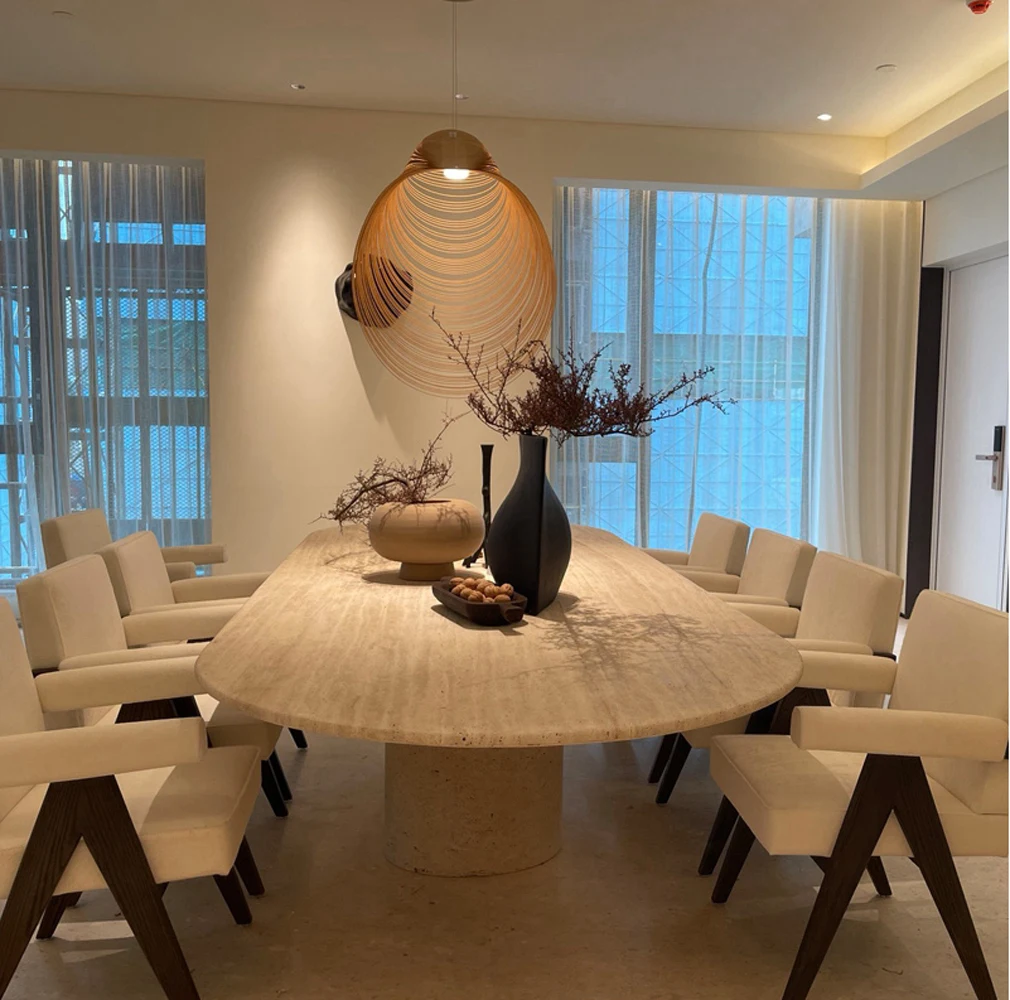Luxury Modern Dining Table Restaurant Hotel Natural Stone Furniture New Calacatta White Marble Dining Table
Luxury Modern Dining Table Restaurant Hotel Natural Stone Furniture New Calacatta White Marble Dining Table