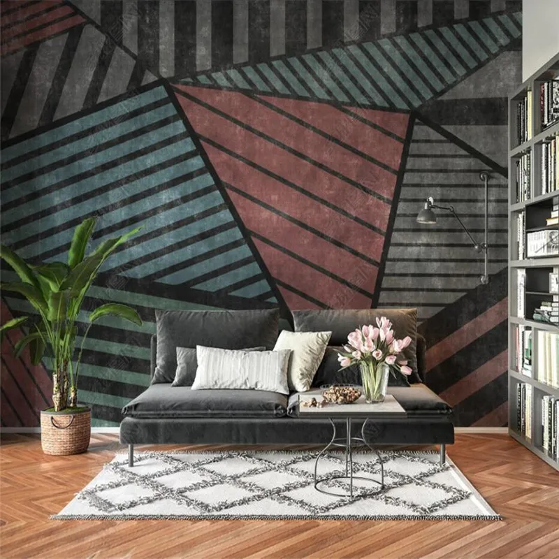 Custom Wallpaper Nordic Modern Abstract Geometric Mural For Home Decor 3D Wall Paper Bedroom Decor Wallpapers
Custom Wallpaper Nordic Modern Abstract Geometric Mural For Home Decor 3D Wall Paper Bedroom Decor Wallpapers