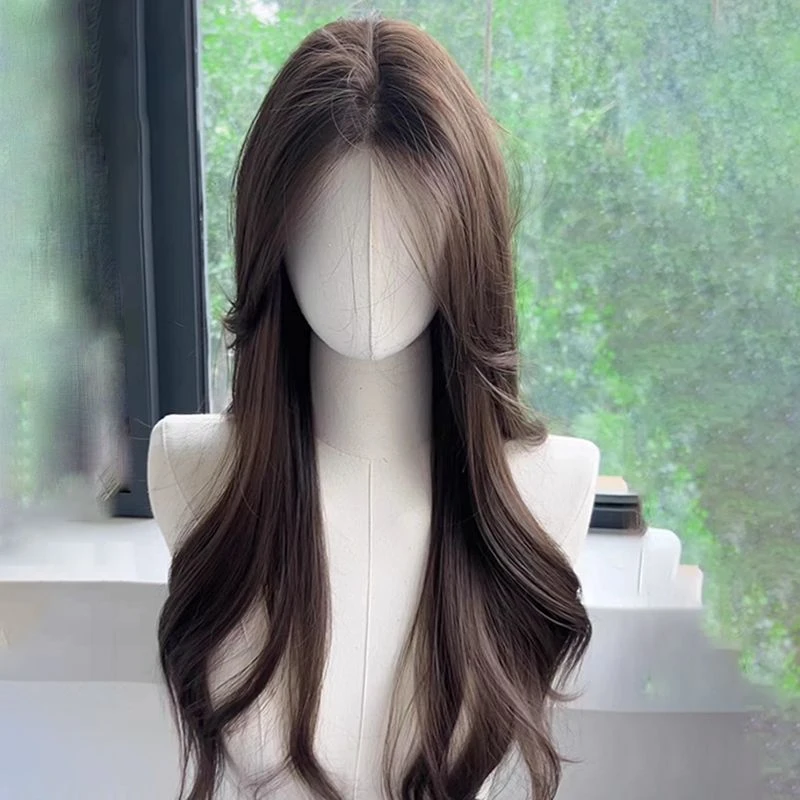 Long Wavy Brown wigs Lace front Wigs for Women Middle Part Hairline Natural Daily Party Wear Full Wigs Daily Synthetic Wig
Long Wavy Brown wigs Lace front Wigs for Women Middle Part Hairline Natural Daily Party Wear Full Wigs Daily Synthetic Wig