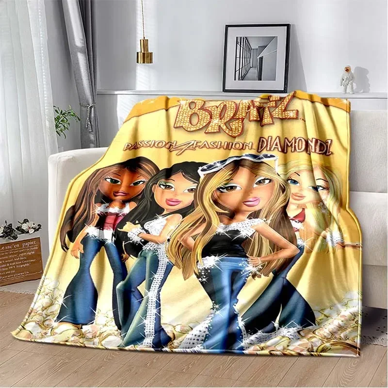 Фланелевое одеяло с 3D принтом B-Bratz, многофункциональное праздничное подарочное одеяло, теплые и мягкие одеяла, всесезонные
Фланелевое одеяло с 3D принтом B-Bratz, многофункциональное праздничное подарочное одеяло, теплые и мягкие одеяла, всесезонные
